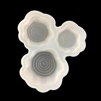 Transparentné Silikónové Formy Živice Dekoratívne Plavidlá DIY 3D Peň shpe Typ epoxidové živice formy pre šperky