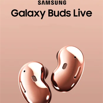 Pôvodné Samsung Galaxy Puky Live, BUDSLIVE Pravda Bezdrôtové Slúchadlá w/Aktívnym Potlačením Hluku Bezdrôtové Nabíjanie Prípade Červená modrá zlatá