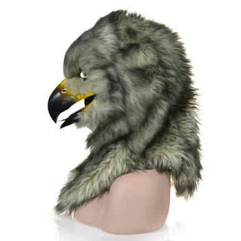 Hawk pohybujúce sa ústa maska s mover úst maska veľkoobchod dizajn OEM ODM výroby výrobné strany Halloween vonkajšie dovolenku