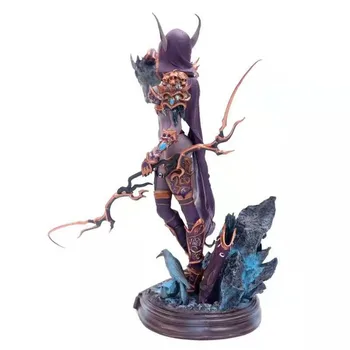 WOW Sylvanas Windrunner Sylvan Lukostreľba Nemŕtvych Kráľovná 23 cm PVC Anime Akcie Obrázok Zberateľskú Model World of Warcraft Dota