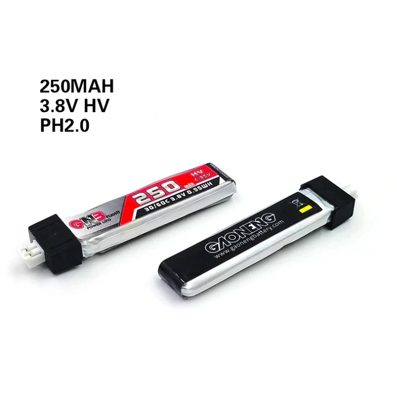 Details about   4X 450mAh 1S 3.8V 80C Lipo Battery JST PH2.0 Plug For Blade Inductrix FPV Drone 